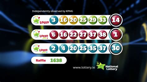 jackpotjoy irish lottery results tonight